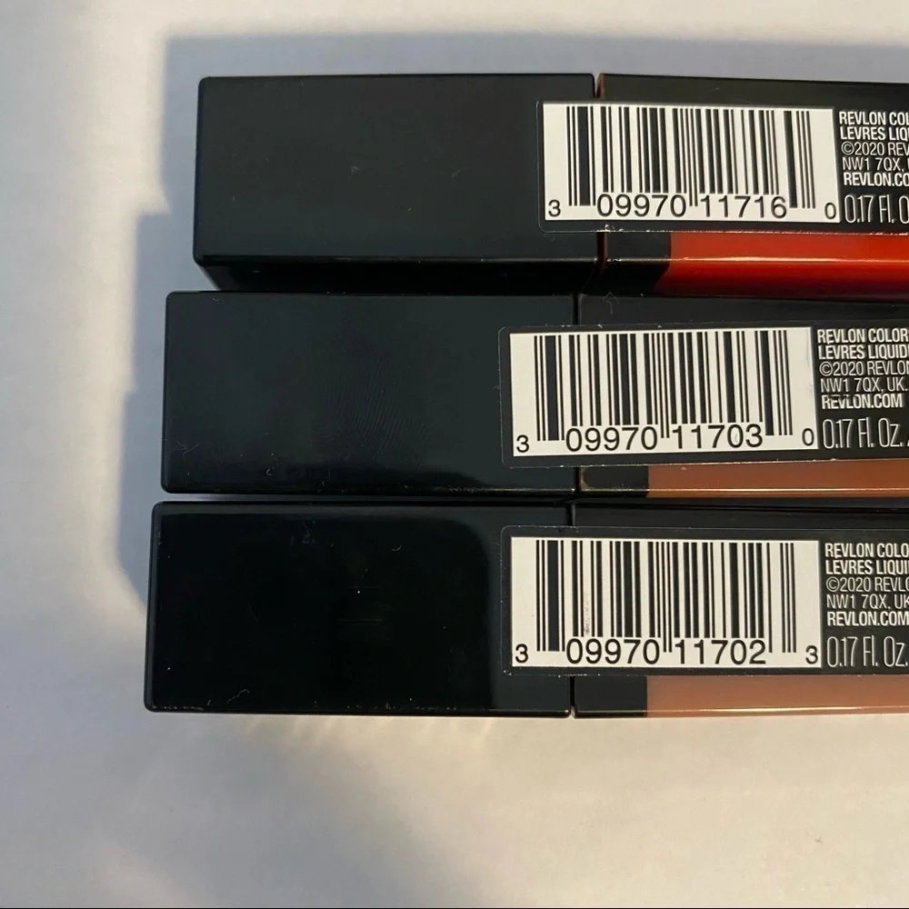 Revlon 3pc ColorStay Satin Liquid Lipstick SEALED